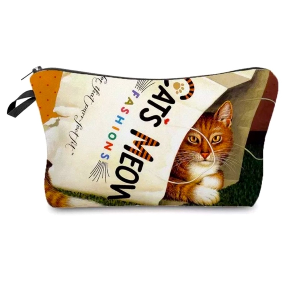 💝Boutique CAT’S😻MEOW Zipper Pouch🐾